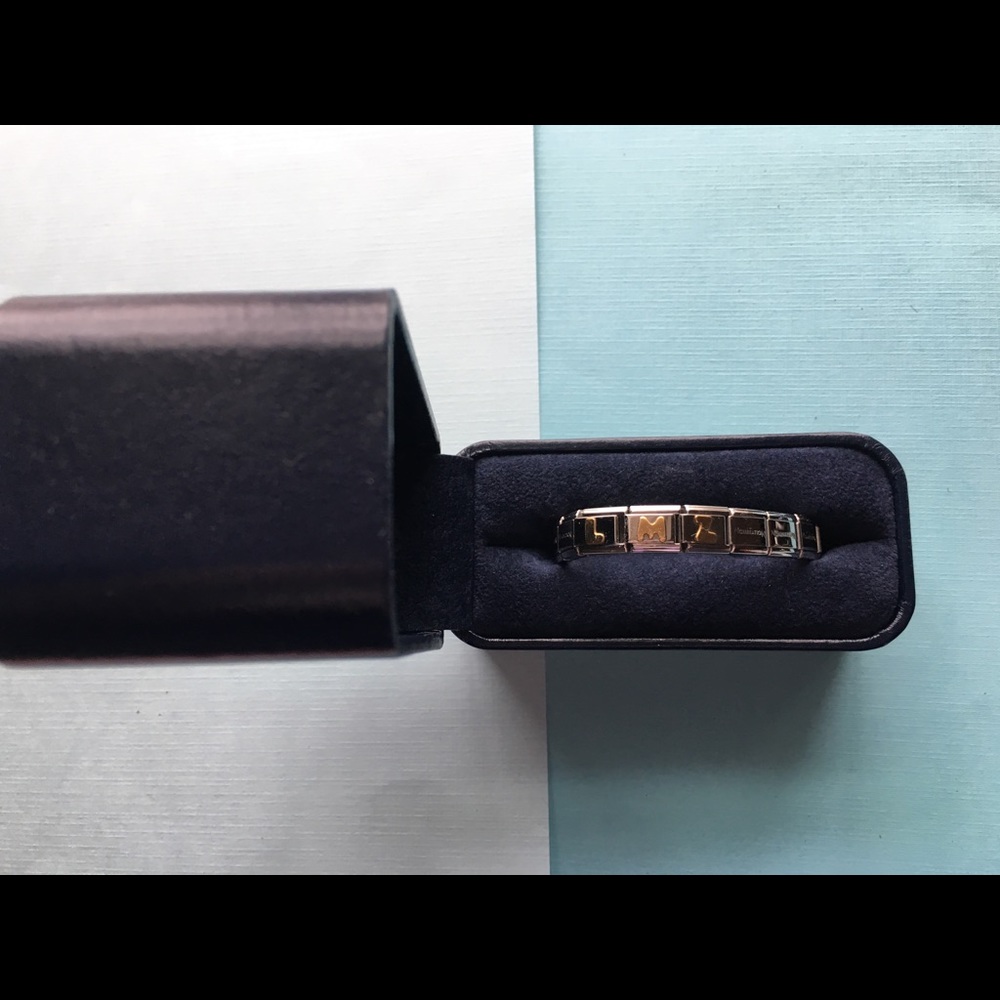 Nomination Sterling Silver Bracelet L M Z New